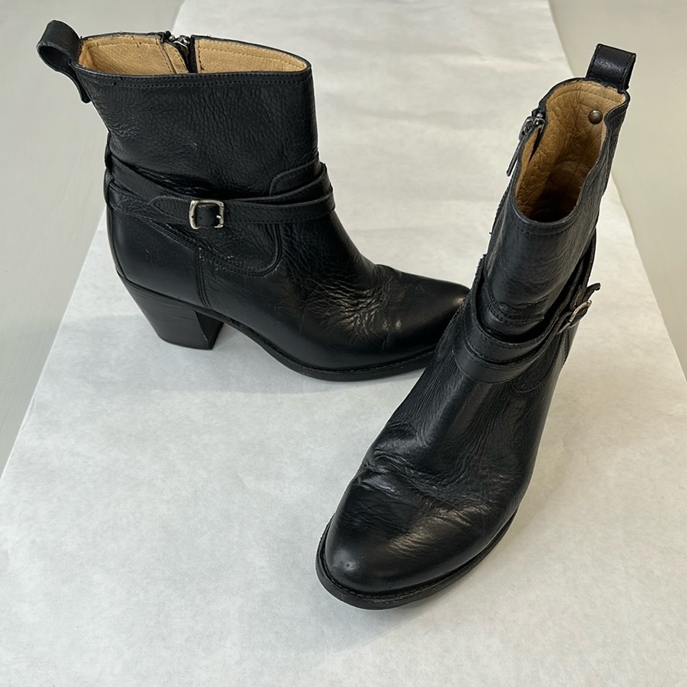 Frye Jackie Rivet Leather Ankle Boots